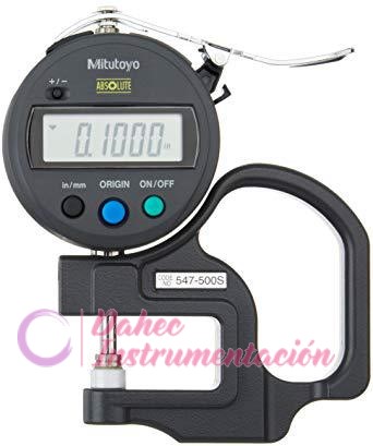 Micrometro mitutoyo 547-400S Y 547-500S