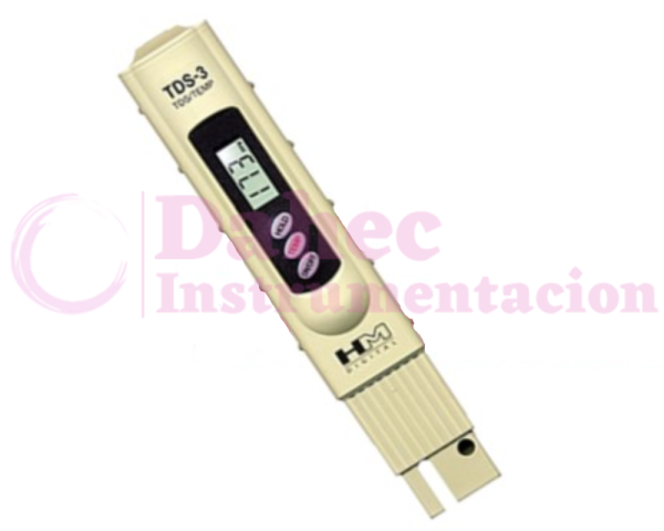 Medidor de Tds y temperatura TDS-3