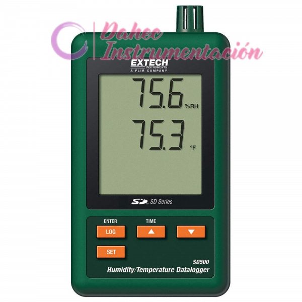 Registrador temperatura y humedad SD500
