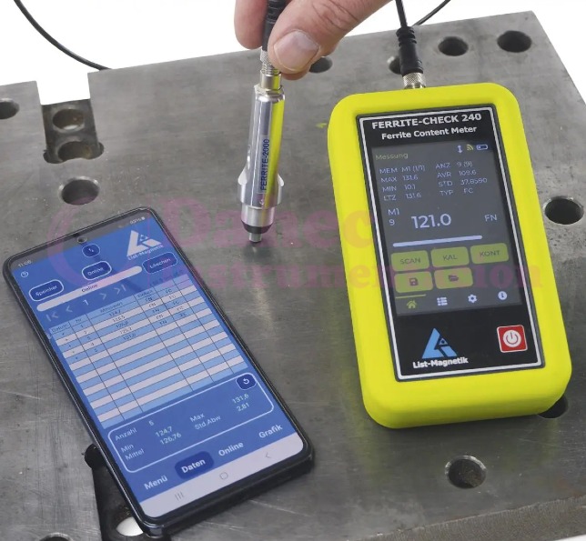 Medidor Contenido de Ferrita LM-240